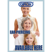 Professional Caflon Ear Piercing available £35 Large selection of earrings to choose from! Includes take home solution Available from 8 years of age